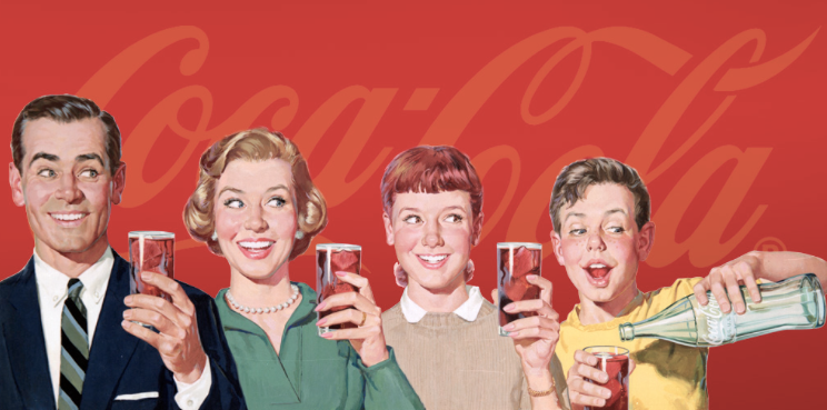 Los «modelos de familia» de Coca-cola