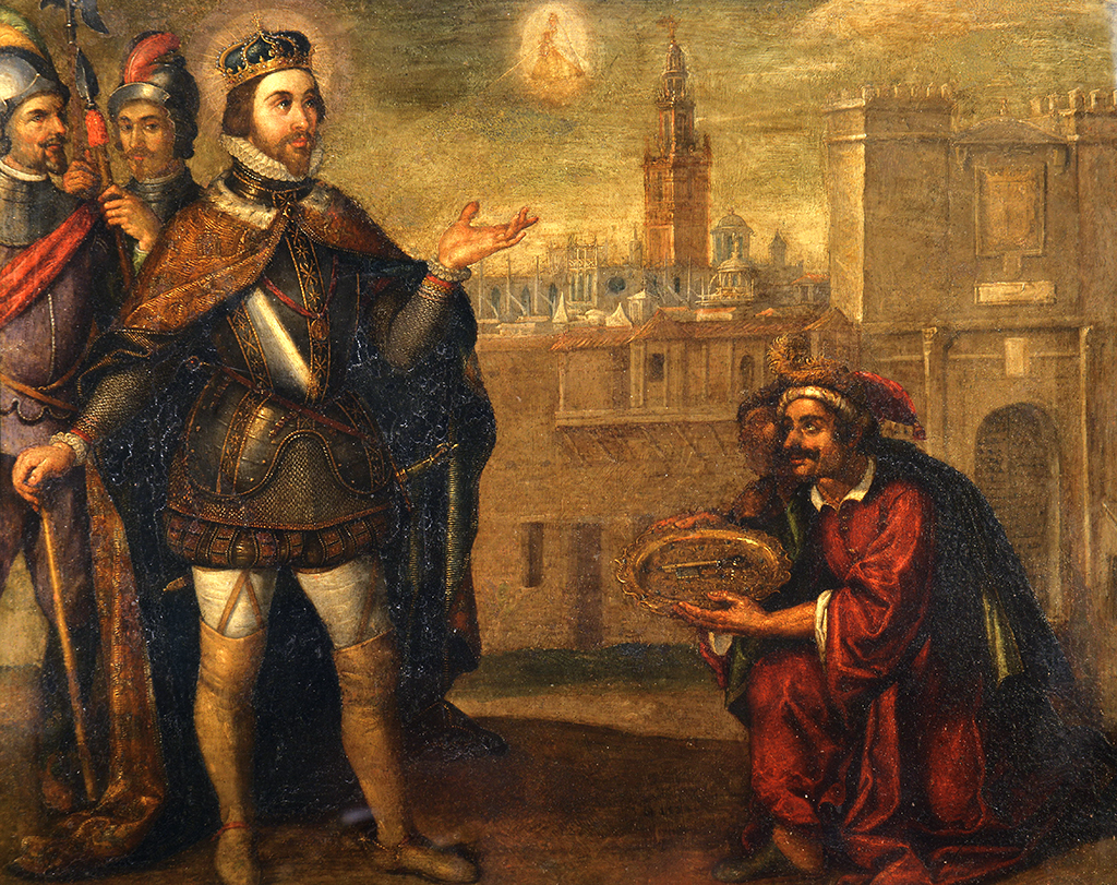#EspañaEnLaHistoria. 22 de diciembre de 1248. Fernando III rinde Sevilla y la Reconquista está casi finalizada