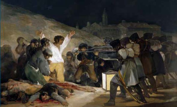 #EspañaEnLaHistoria. 2 de mayo de 1808. Levantamiento contra las tropas francesas