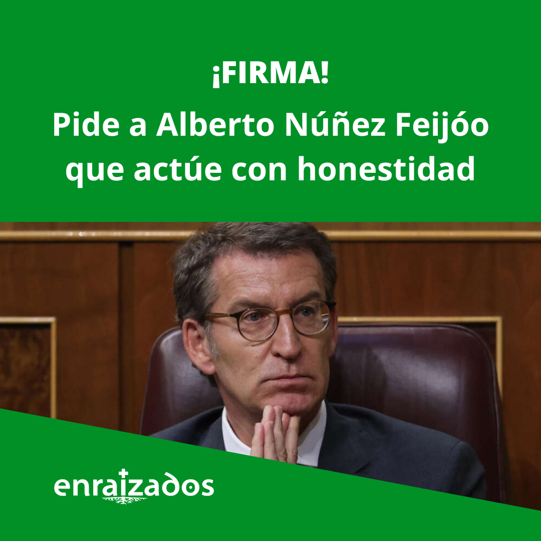 Firma para pedir a Feijoo que no abandone a sus votantes