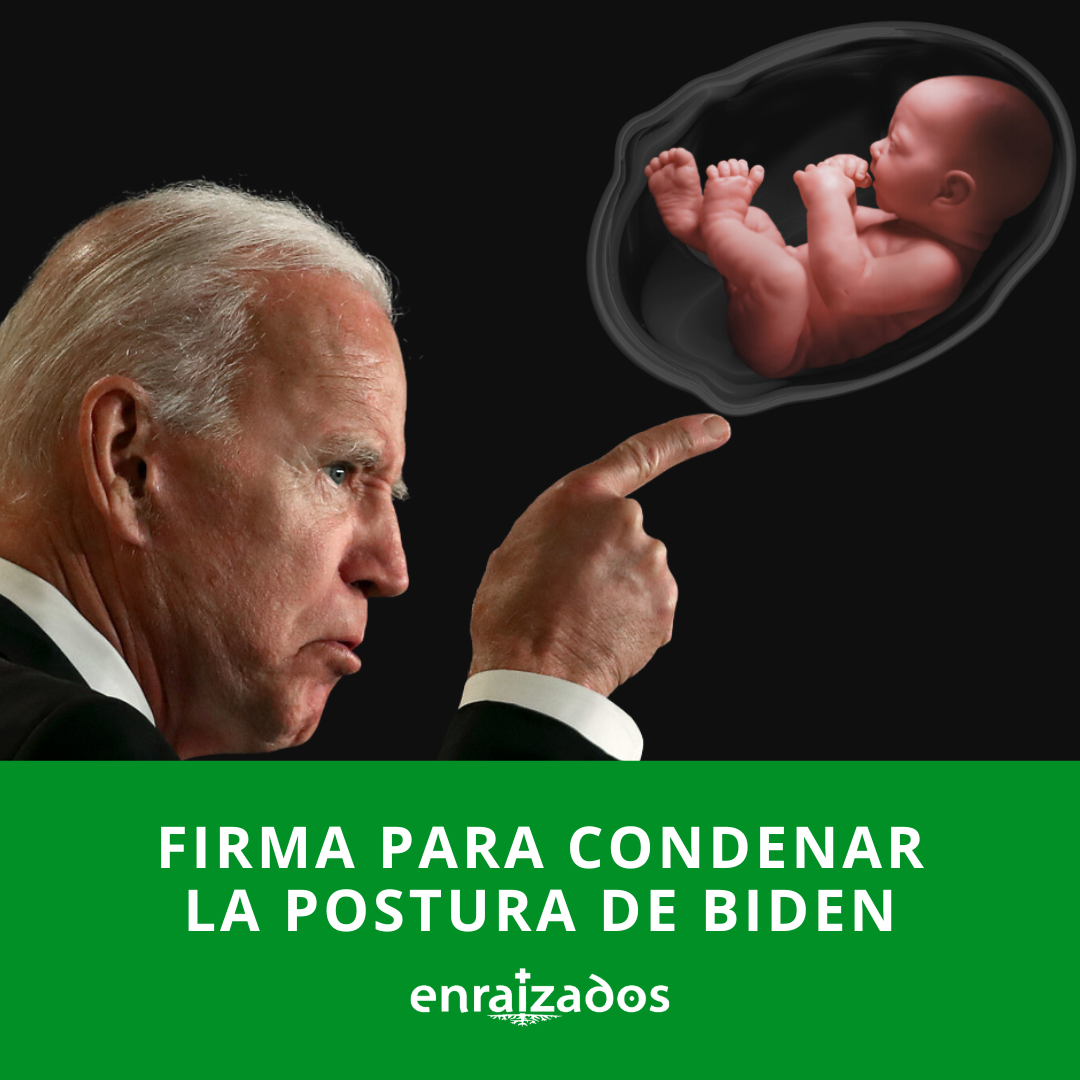 FIRMA PARA CONDENAR LA POSTURA DE BIDEN