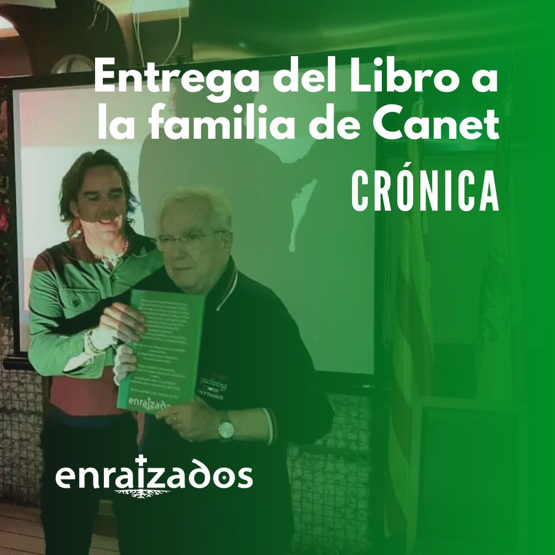 Crónica: Entregamos el libro de firmas a la familia de Canet