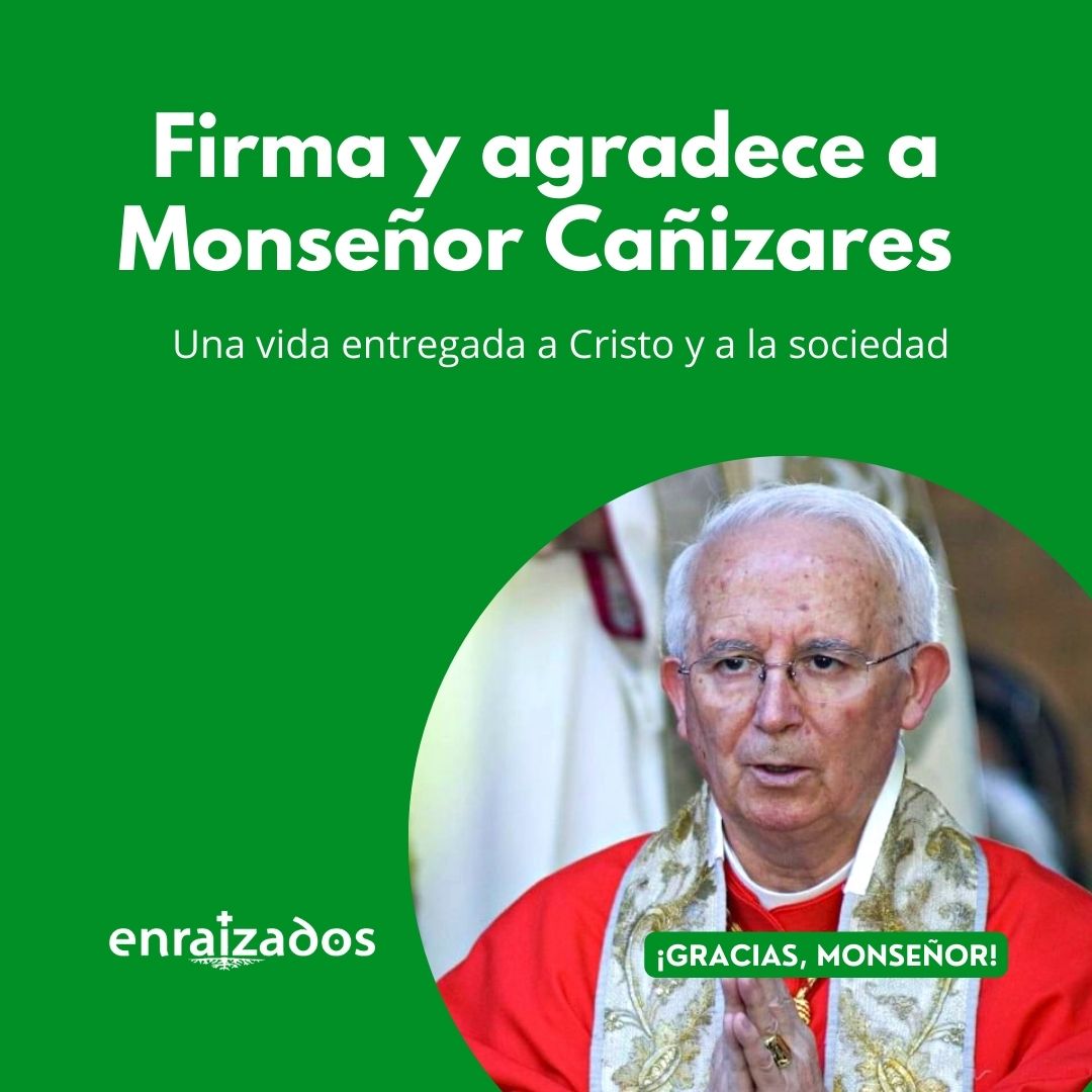 Firma y Agradece a Monseñor Cañizares