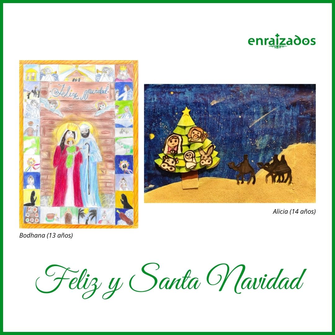 Enraizados te desea una FELIZ y SANTA NAVIDAD ✦