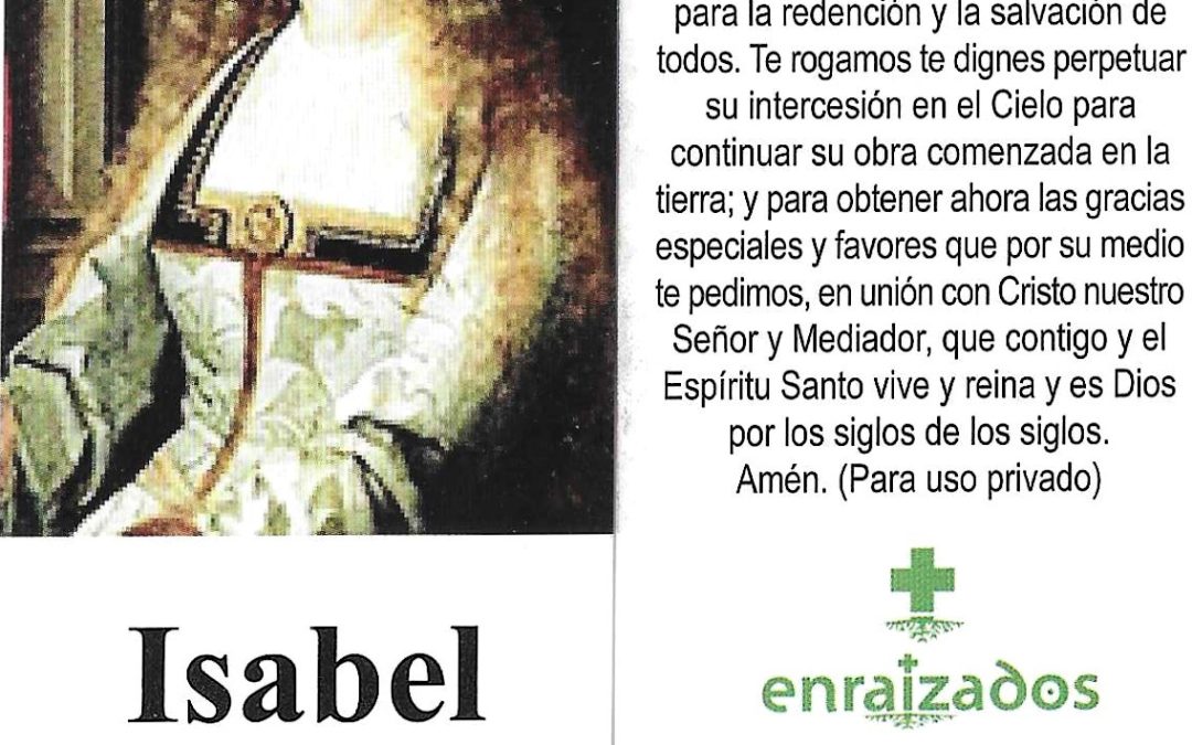 Estampa Isabel la Católica