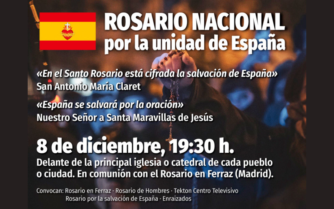 Rosario Nacional por la Unidad de España