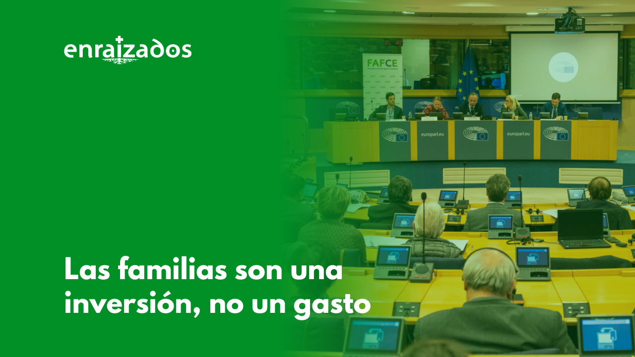 Las familias son una inversión, no un gasto (Resolución FAFCE, Otoño 2024)