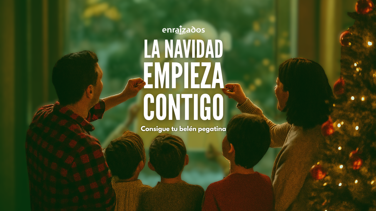 Pide tu Belén pegatina 2025