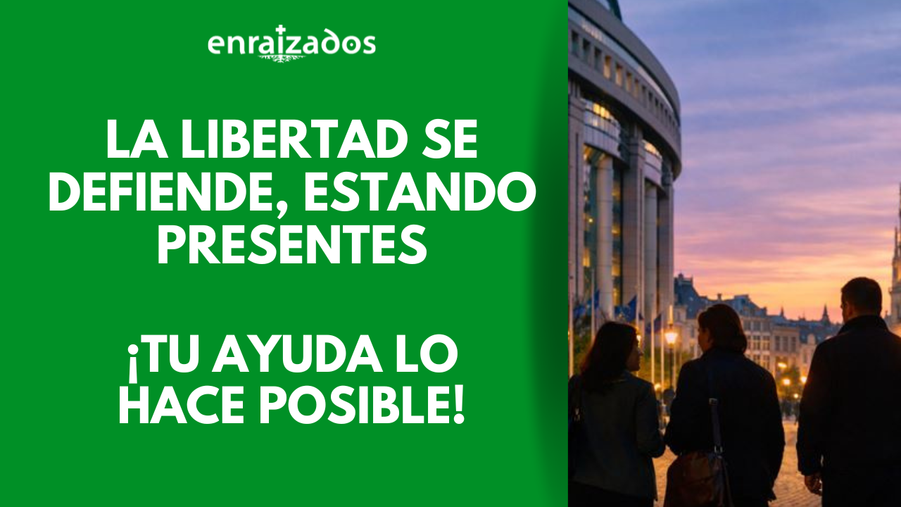 ¡La libertad se defiende estando presentes!